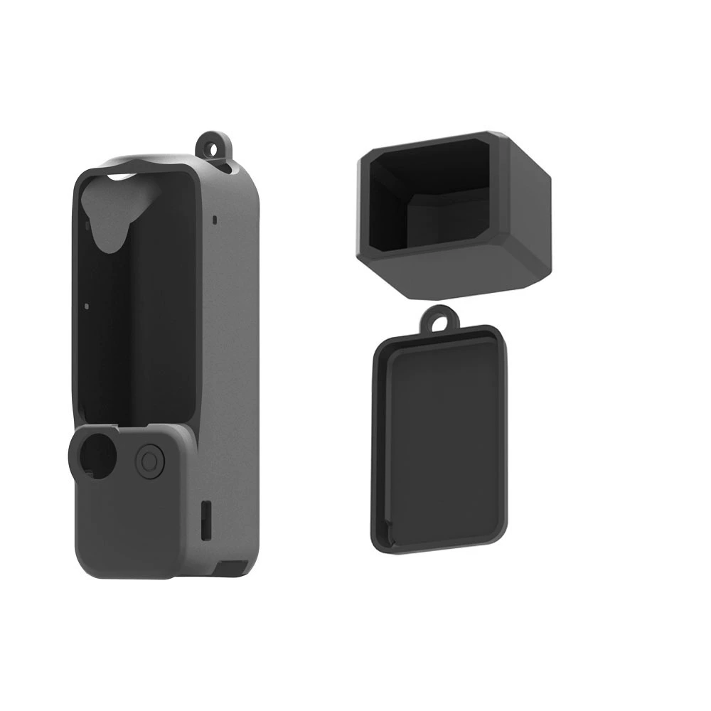 Подходит для DJI Osmo Pocket 3 силиконовый чехол защитный чехол осмо камера пыльозащита, ударостойкость и защита от царапин аксессуары