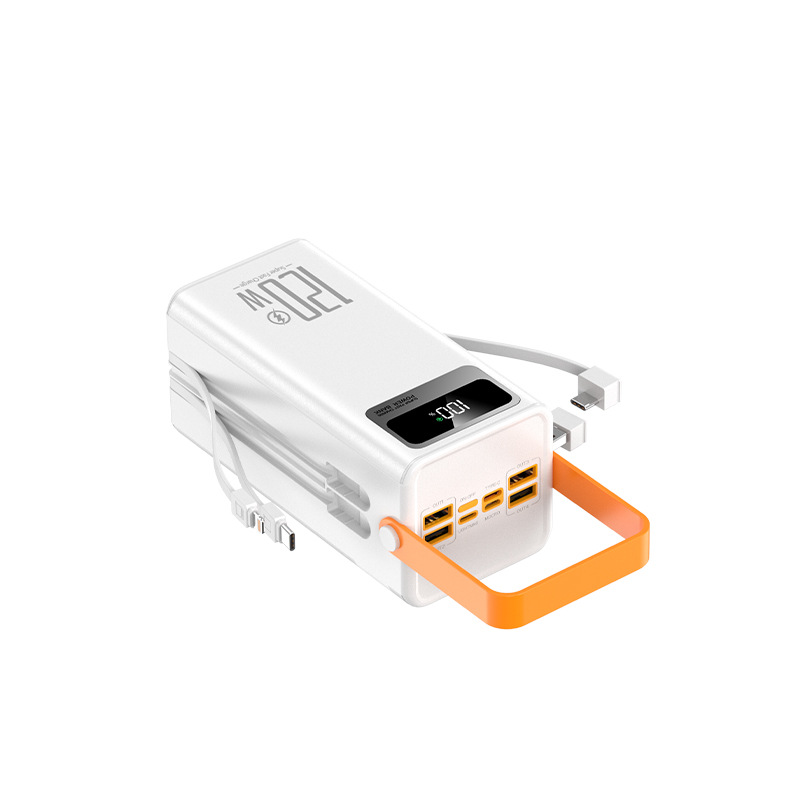 20000mAh Portable Charger With QC3.0 Fast Charging, LED Flashlight & Dual USB Output For IPhone, Android, Tablets - Compact & High-Capacity Power Bank_voghion.com