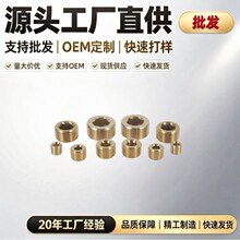 花园软管接头 双向内牙母头水管接头 园林两端内螺纹铜接头样品