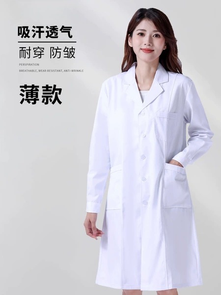 (Ladies button sleeves_thin style)