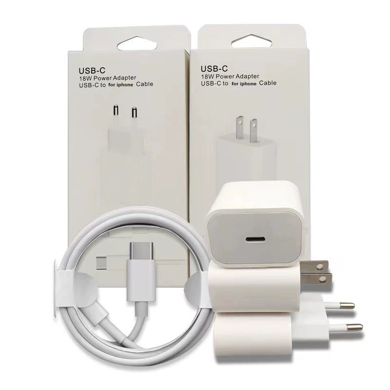Зарядное устройство с быстрой зарядкой 20W PD совместимо с Apple iPhone14 Pro 13 планшетом, версия Гонконг, складная головка зарядки