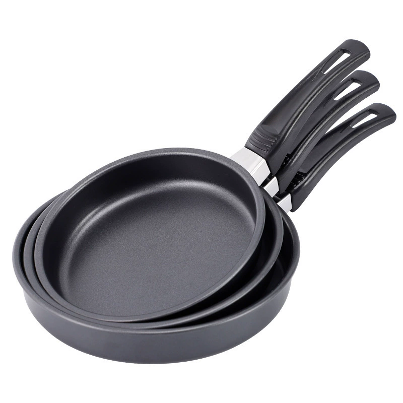 Frying pan, non-stick pan, omelette pan, multi-specification cast iron pan with handle, non-stick pan, omelette pan
