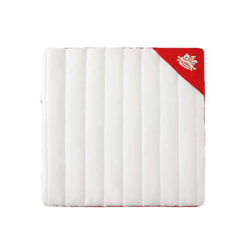 Infants and young children keep warm when going out, autumn and winter red newborn swaddling blanket, thick cotton swaddling towel for newborns