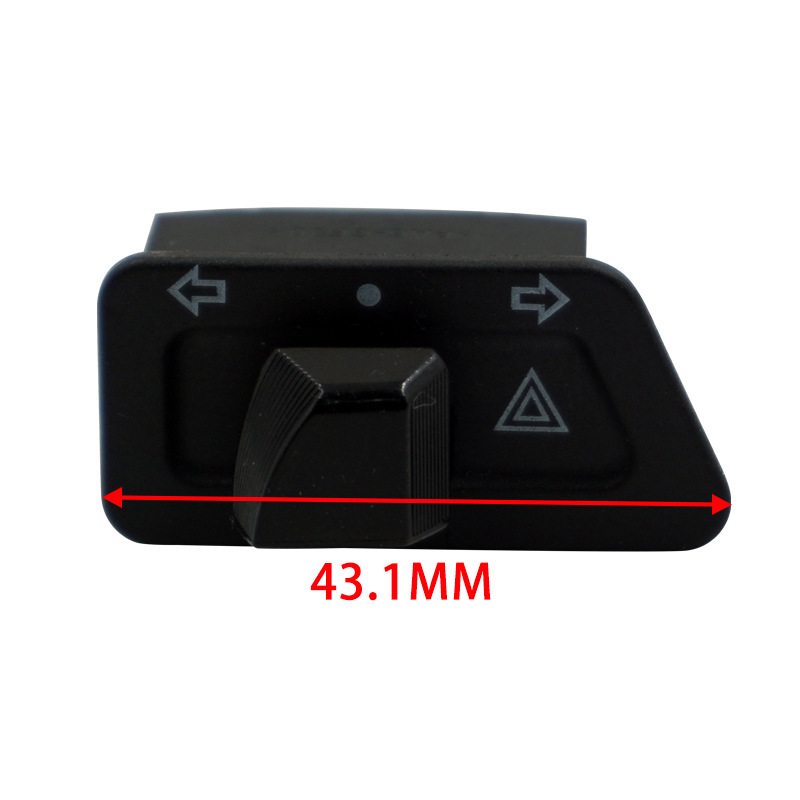 Pedal eléctrico de la motocicleta de dirección doble interruptor de flash viene con doble flash de dirección doble flash integrado