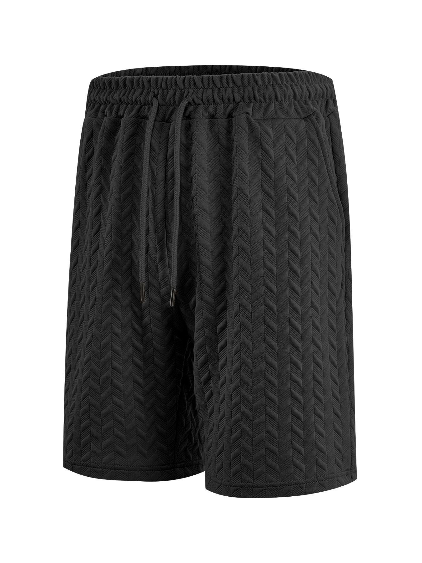 Europa y Estados Unidos transfronterizos ropa de hombre pallet spot verano flojo sólido jacquard correa de hombre casual pantalones cortos de playa