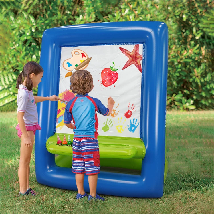 Inflatable drawing board PVC, travel toy, coloring book, Amazon