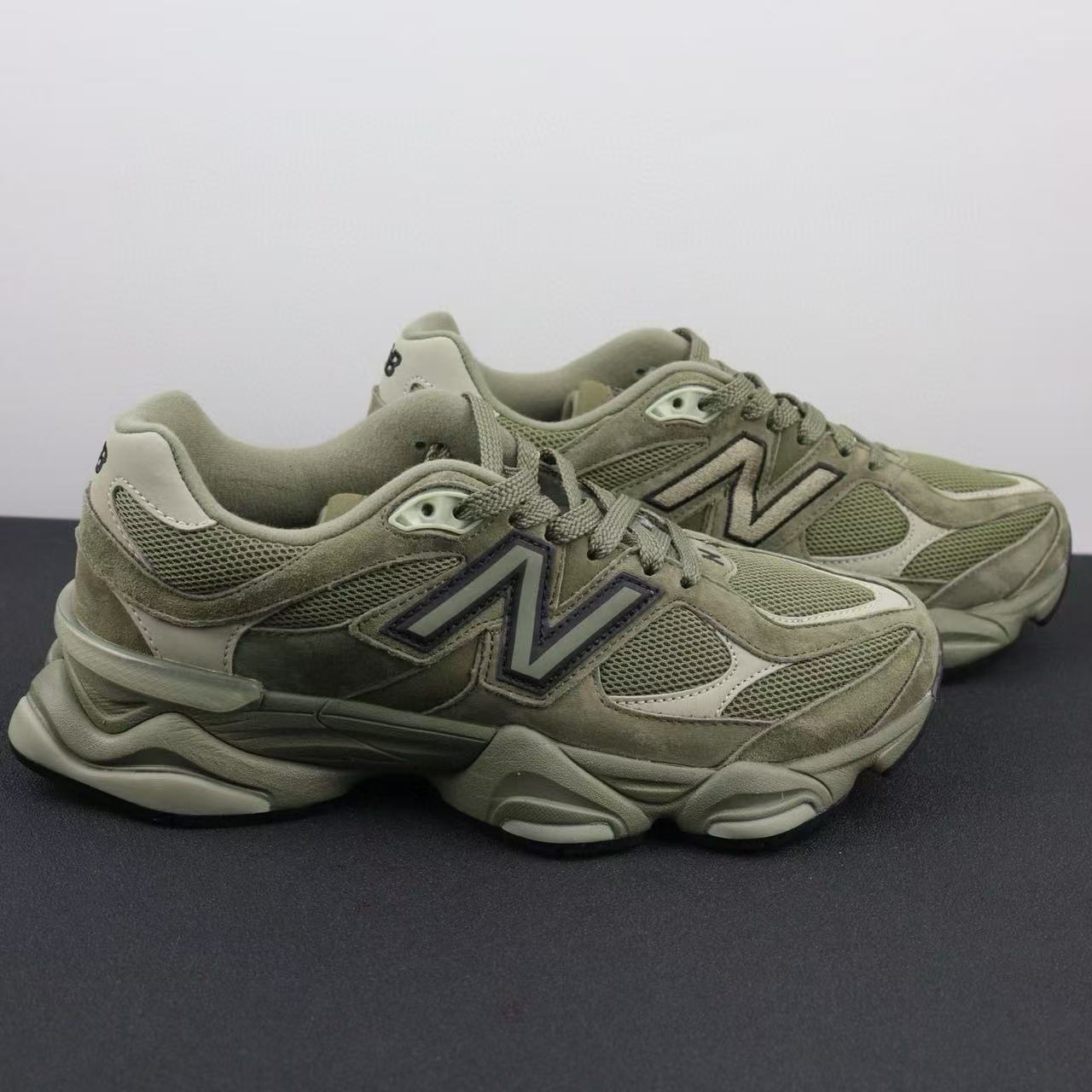 Fábrica fuente de comercio exterior N letras deportivas milenio 9060 zapatos casuales para hombres y mujeres para correr zapatos deportivos casuales
