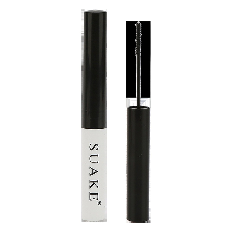 SUAKE suanke black and white tube mascara factory direct supply large quantity of in stock fine head slim mascara