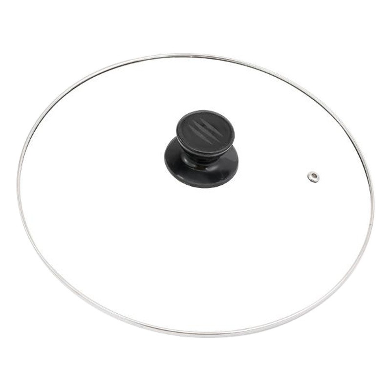 Home Direct Selling Pot Cover Tempered Glass Pot Cover Stir-frying Pot Household Size Universal 18cm20cm Transparent Lid