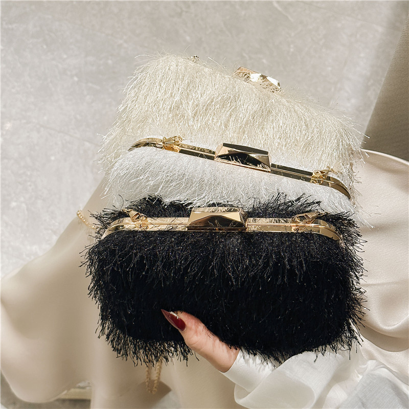 temperament evening bag one shoulder handbag ladies bag acrylic bag celebrity style cosmetic box bag_voghion.com