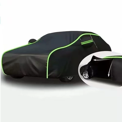 Black Aluminum Film Dustproof Car Cover, Car clothing