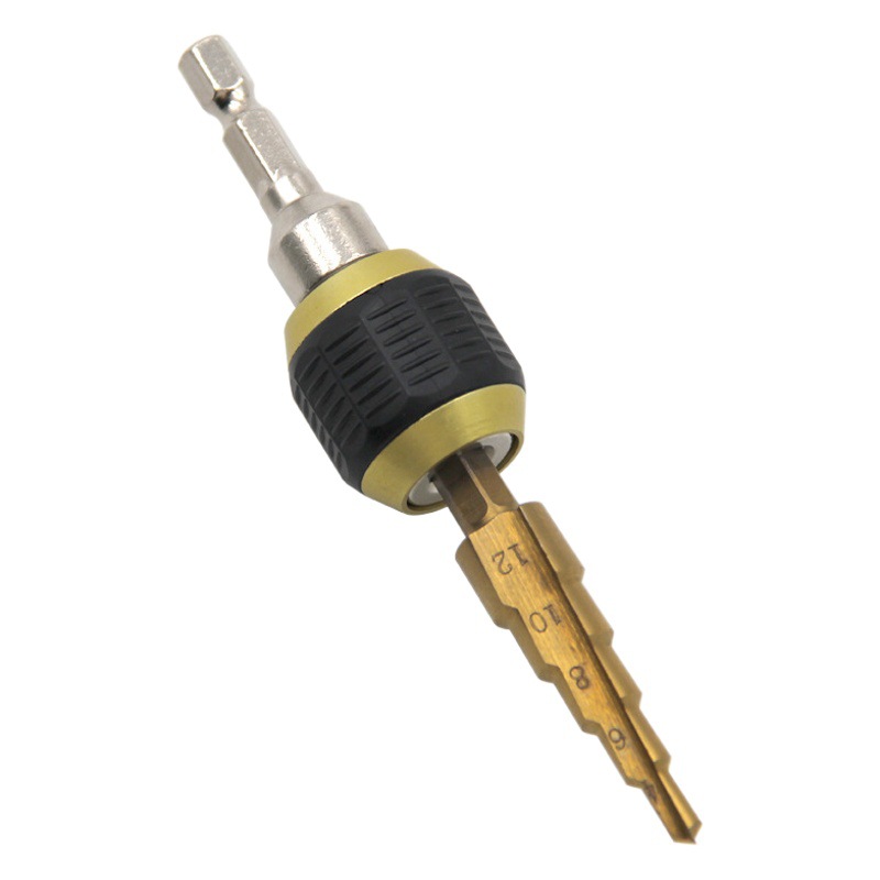 Mango hexagonal cabeza grande emergente varilla de conexión de autobloqueo rápida destornillador de taladro eléctrico varilla de extensión de cabeza de lote de conversión rápida alargada