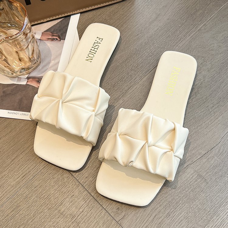 Bayanlar Kadın Parmak arası Terlik Plaj Partisi Sentetik Kumaş Su Geçirmez_voghion.com