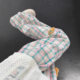 KT Doll Detachable Dopamine Plaid Casual Pants Women's Summer New Design Sense Casual Straight Leg Wide Leg Pants