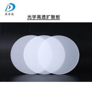 Shenzhen Factory Direct Supply led Panel Light Downlight Diffuser Piece PMMA Diffuser Plate Transmittance 85-90%