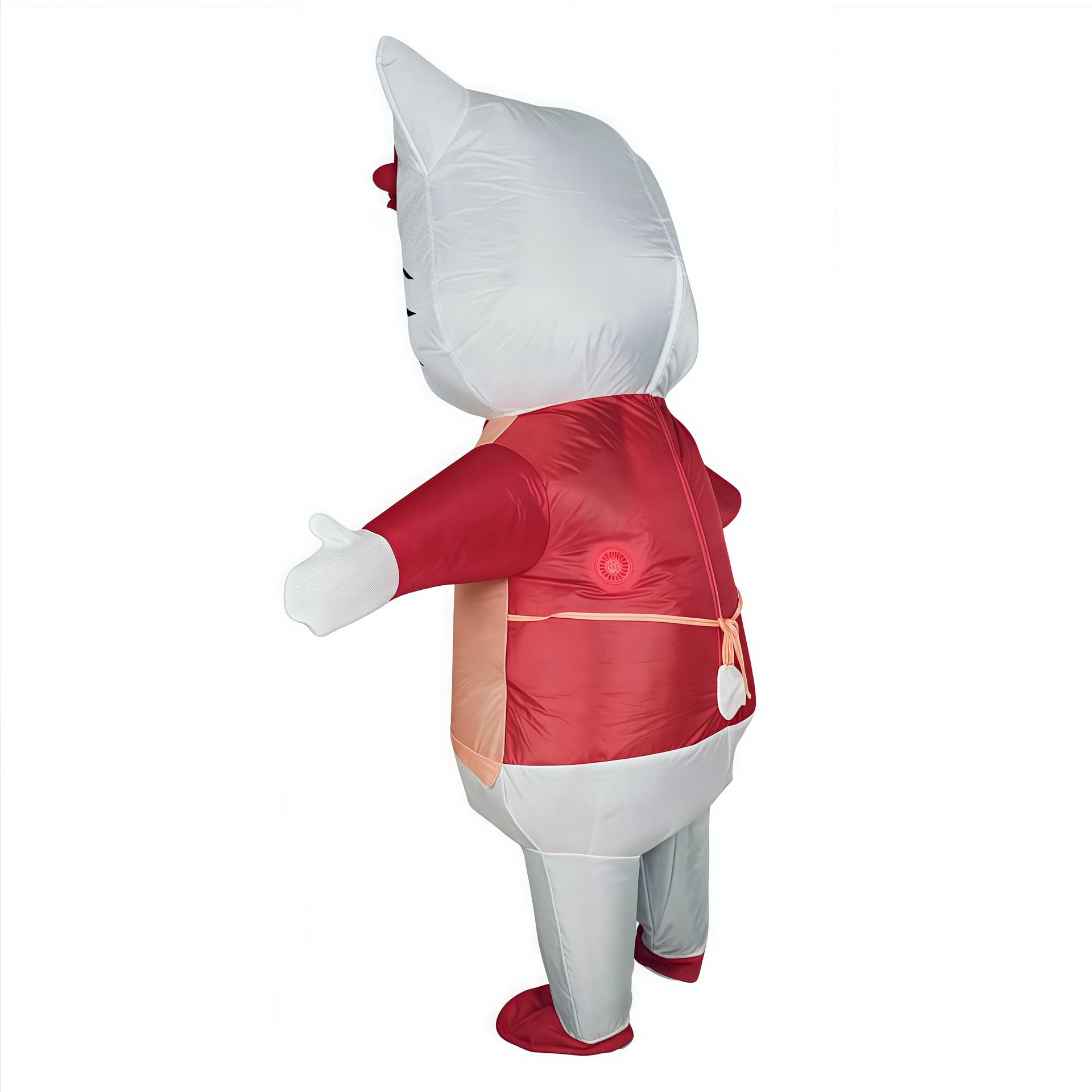 Cartoon transfronterizo nuevo Hellokitty gato ropa inflable personalizada cos lindo extraño juego de ropa inflable lote