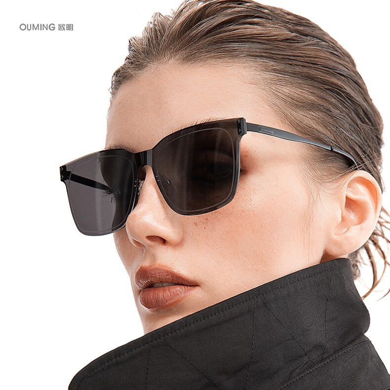 Dolby Brand Fashionable Sunglasses High-Definition Nylon Outdoor Sunglasses for Men Cool Korean Style Slimming Retro Sunglasses for Women
