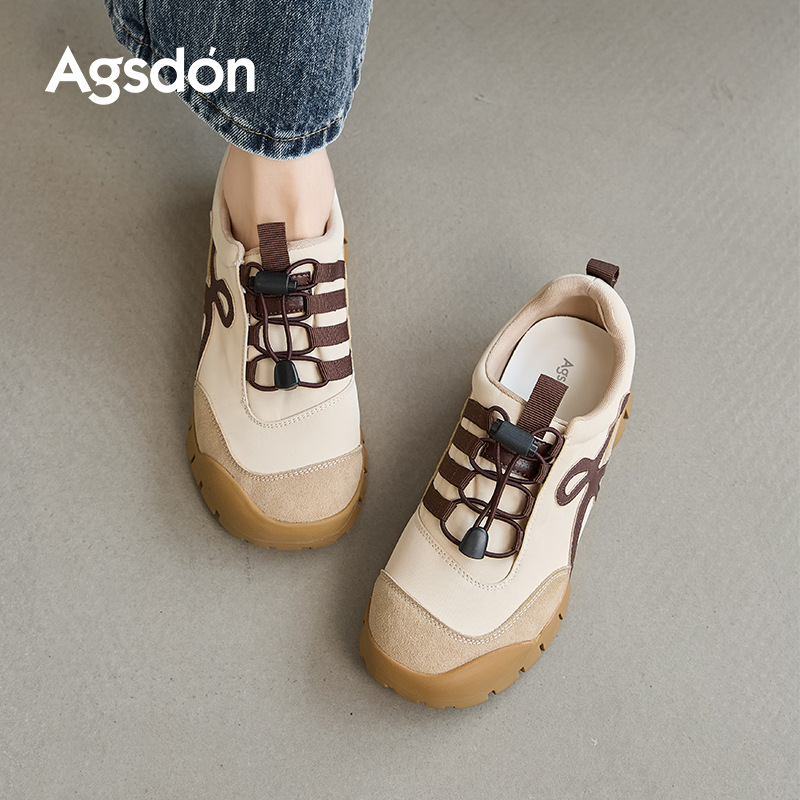 Zapatos de entrenamiento de la mujer 2025 nuevo otoño retro viaje ligero ocio zapatos deportivos de montaña