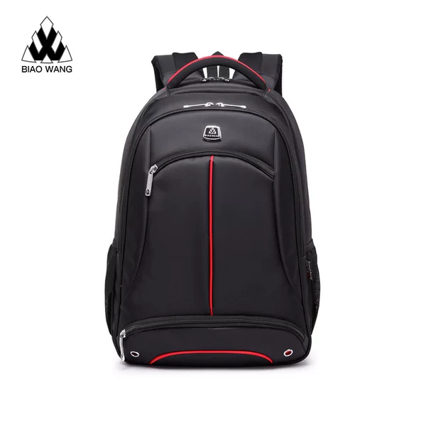 [Source Factory] Business Laptop Bag Water-repellent Nylon Car Stitch Backpack Men's Backpack