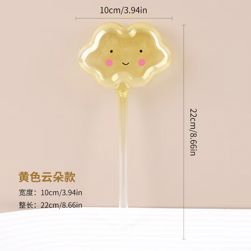 Creativo dispositivo de riego de flores de estrellas de colores ins dispositivo de riego de flores de nubes automático fábrica de artefactos perezosos al por mayor