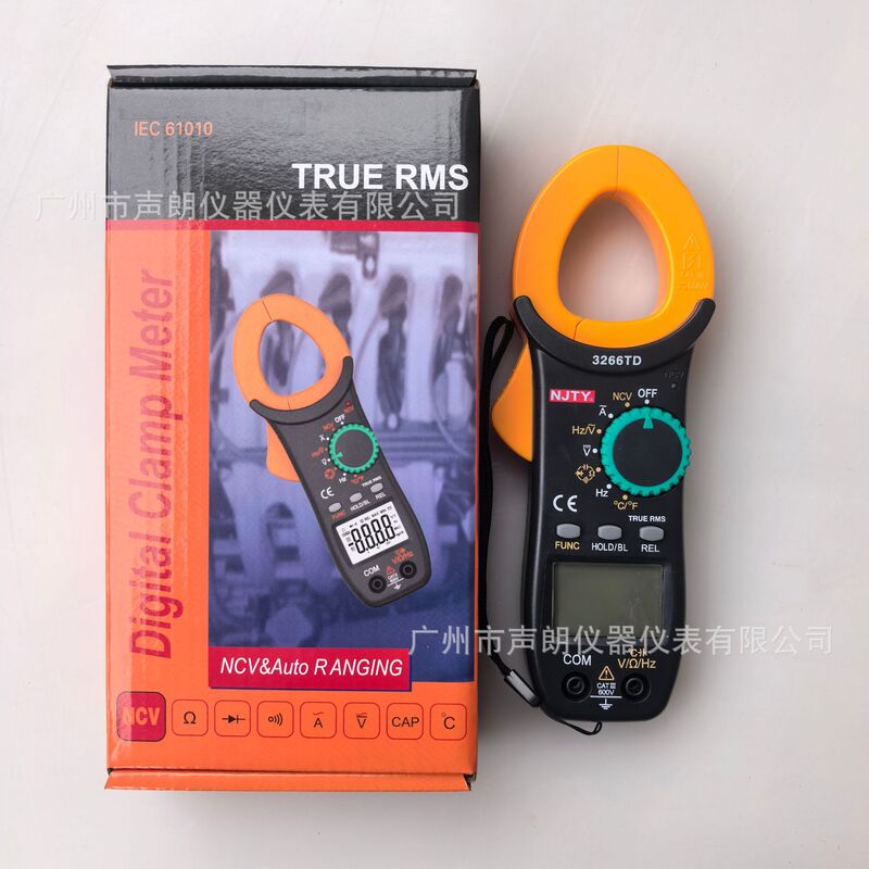 Nanjing Tianyu Chuanyu 3266TD Digital Electrical Clamp Meter AC Digital Display Clamp Universal Meter Current Hook Meter