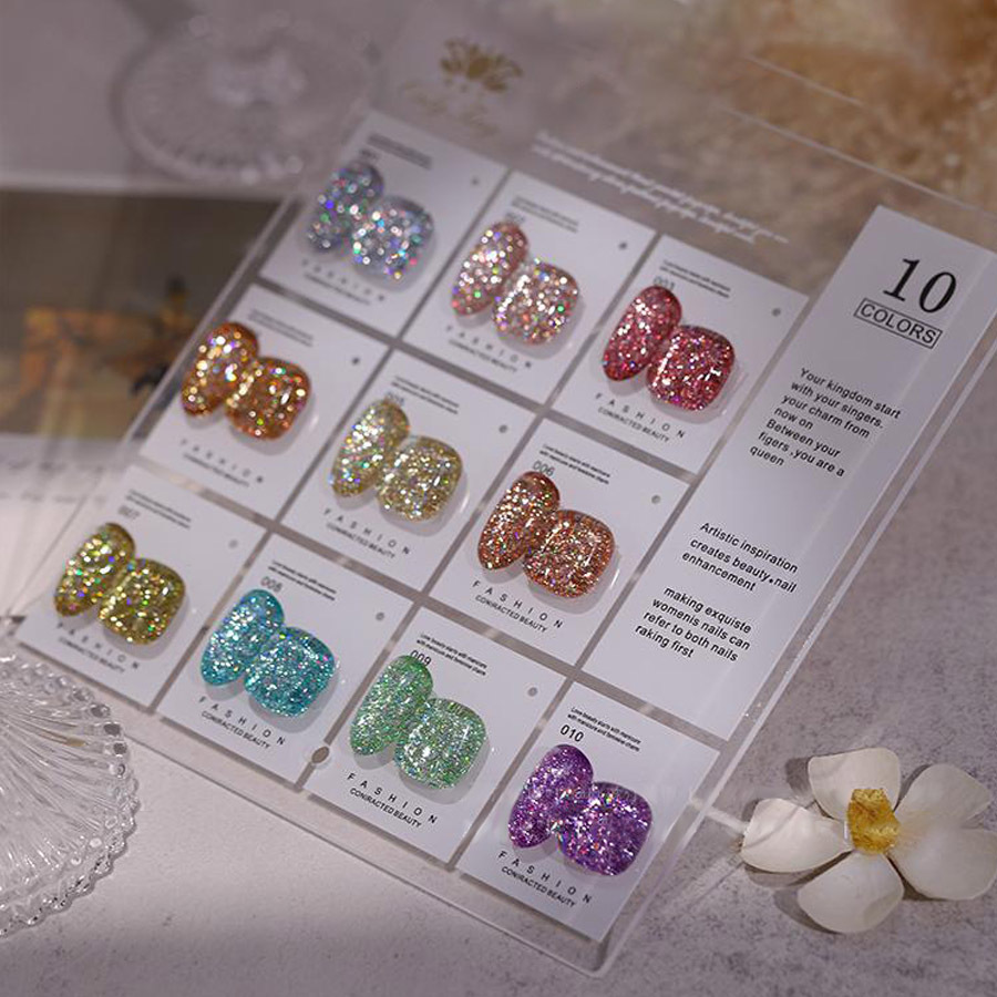 Esmalte Gel para Uñas Brillante 5D Secado Rápido image 4