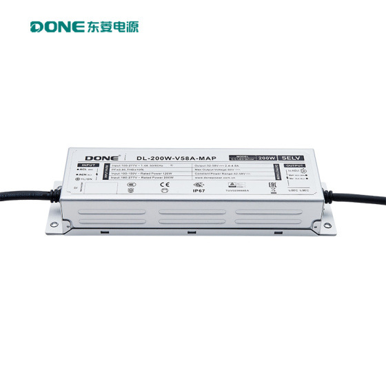 DONE东菱DL-200W-V58S-MAP欧规户外道路照明电源三合一调光