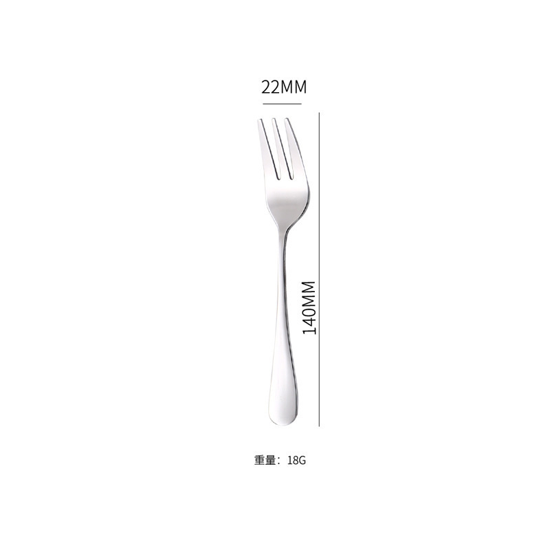 1010光柄食器ステンレススプーンコーヒースプーンフルーツフォークホテル用品ラウンドスプーンステーキナイフフォーク子供スプーン|undefined