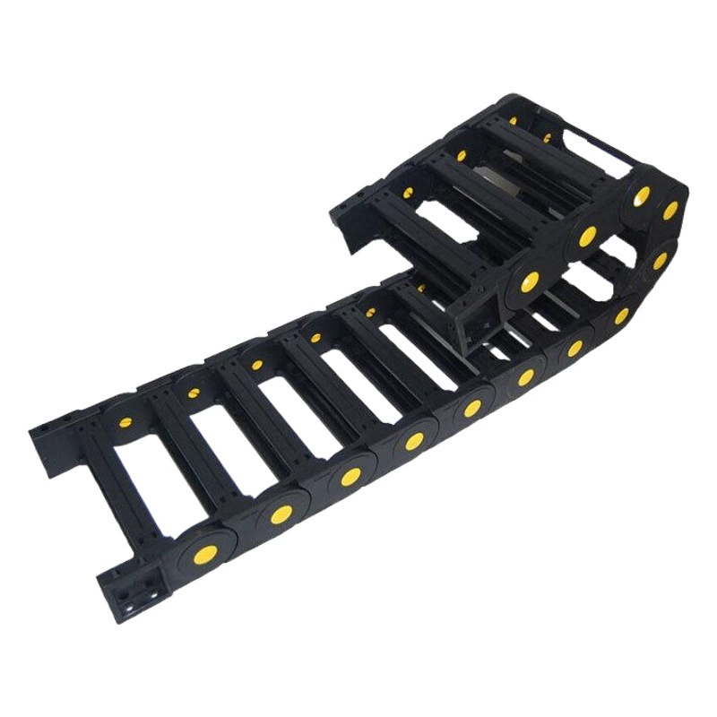 Мостовой тип, нейлоновая пластиковая цепь, инженерная гравировальная машина, провод, пластиковый кабельный лоток, защитная цепь, нейлоновая цепь, цепь для резервуара