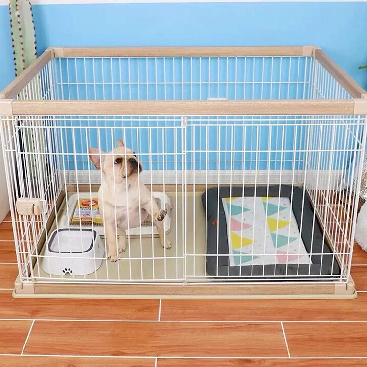 Алиса собака клетка собачий забор ведро маленькая собака Алиса крытая собака собачья клетка деревянная клетка