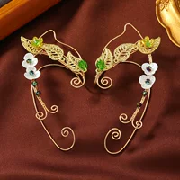 Новые внешние торговые ушные клипсы без ушей, клипсы для ушей, горячие продажи, европейские и американские ретро-трансграничные серьги, универсальные серьги-манжеты для женщин