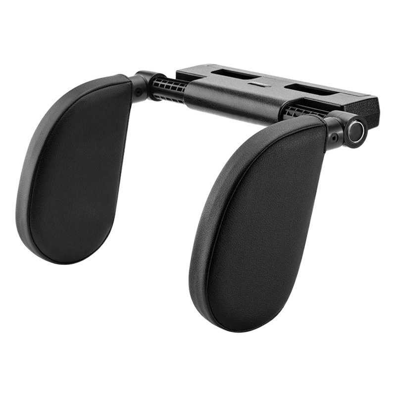 Universal coche reposacabezas lado sueño cuello soporte ajustable niños en forma de U almohada cuello de espuma de memoria soporte lateral
