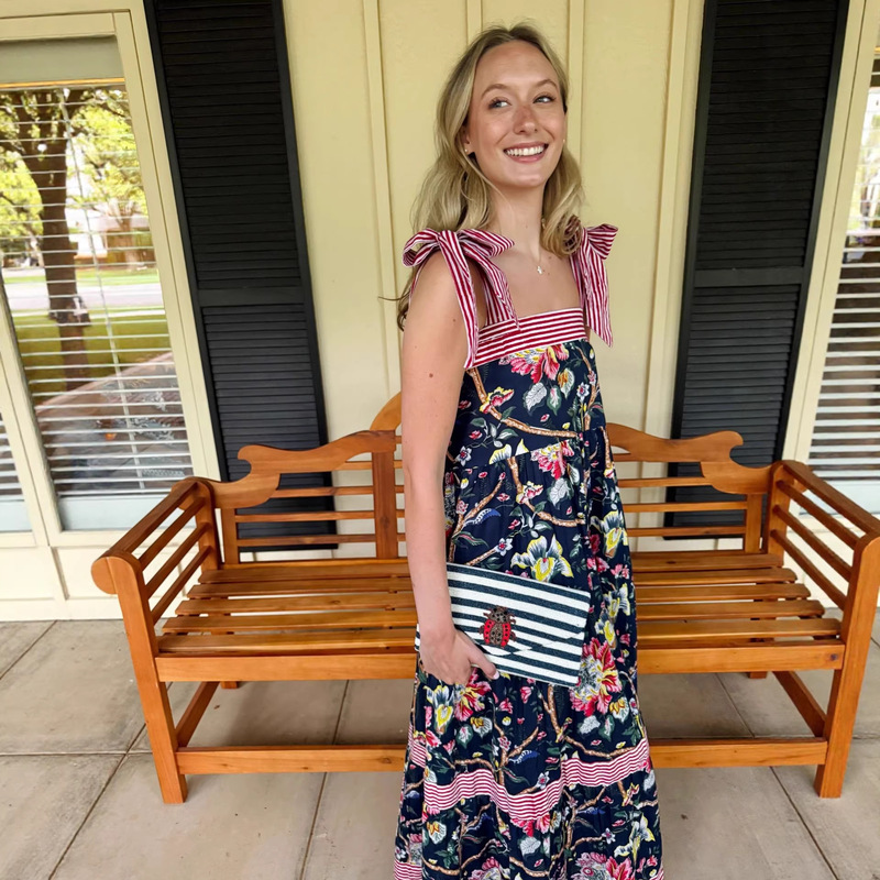 2026 Amazon's New Summer Women's Printed Long Dress with Bow Tie and Fashionable Dress 2026 Amazon's New Summer Women's Printed Long Dress with Bow Tie and Fashionable Dress