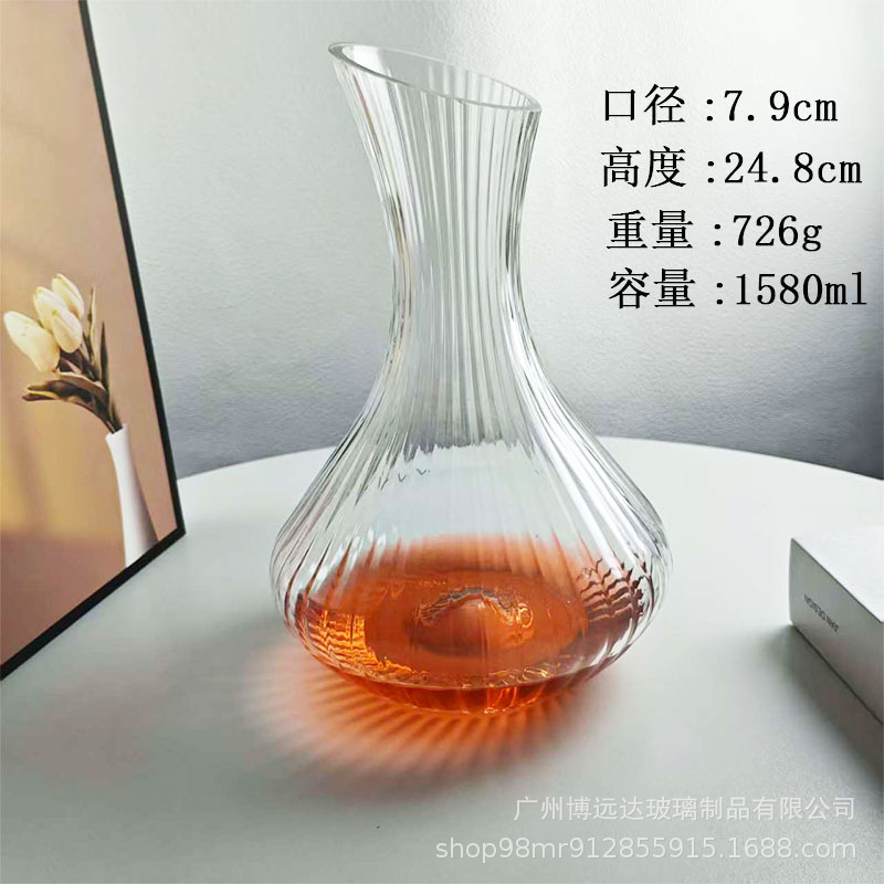 Dispositivo de vino tinto doméstico ligero de lujo de alto nivel con mango para engrosar la olla de vino de vino extranjero image 10