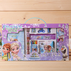 School Starting Portable Cartoon Children's Stationery Set Kindergarten Starting Gift Student Handheld Stationery Gift Box