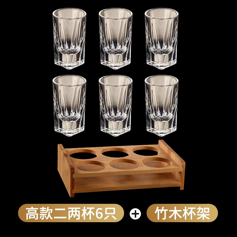 [강화특대] 톨스타일 2Tael 100ml-6개 + 대나무 컵홀더