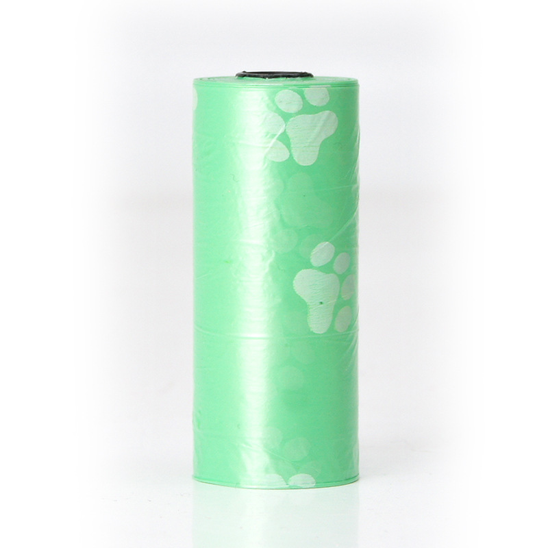 Dispensador de bolsas de basura tipo cápsula portátil para gatos y perros para mascotas que salen a recoger bolsas de basura