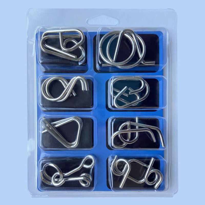 当日出荷した学生の益知能児童は解環玩具魯班鎖知能解ボタン24点セットの九連環を解除した|undefined