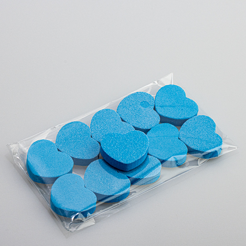 파란색 10팩(접착식 가방 포함)