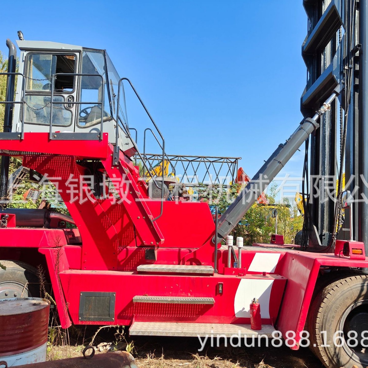 卡尔玛堆高机 现货转让外贸出口 卡尔玛 三一集装箱正面吊45吨