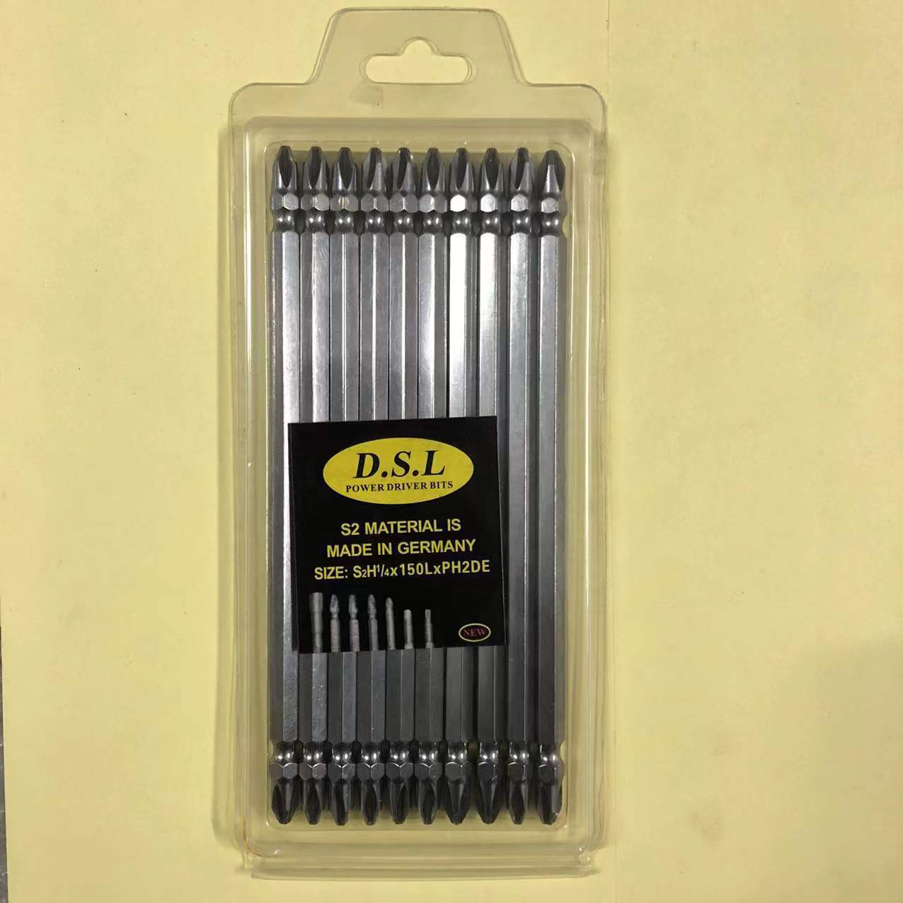 Doble cabeza 150 largo x PH2 (cabeza normal, doble cabeza redonda 6,0 regular)