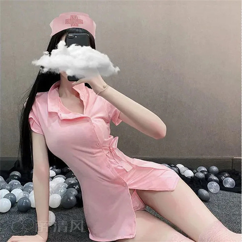 Sexy lingerie for women, super sexy, passionate student suit, uniform, tempting open-fit, no-take-off pajamas, teasing maid
