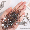 Mixed nail decoration, internet celebrity, flat base, 100 pieces