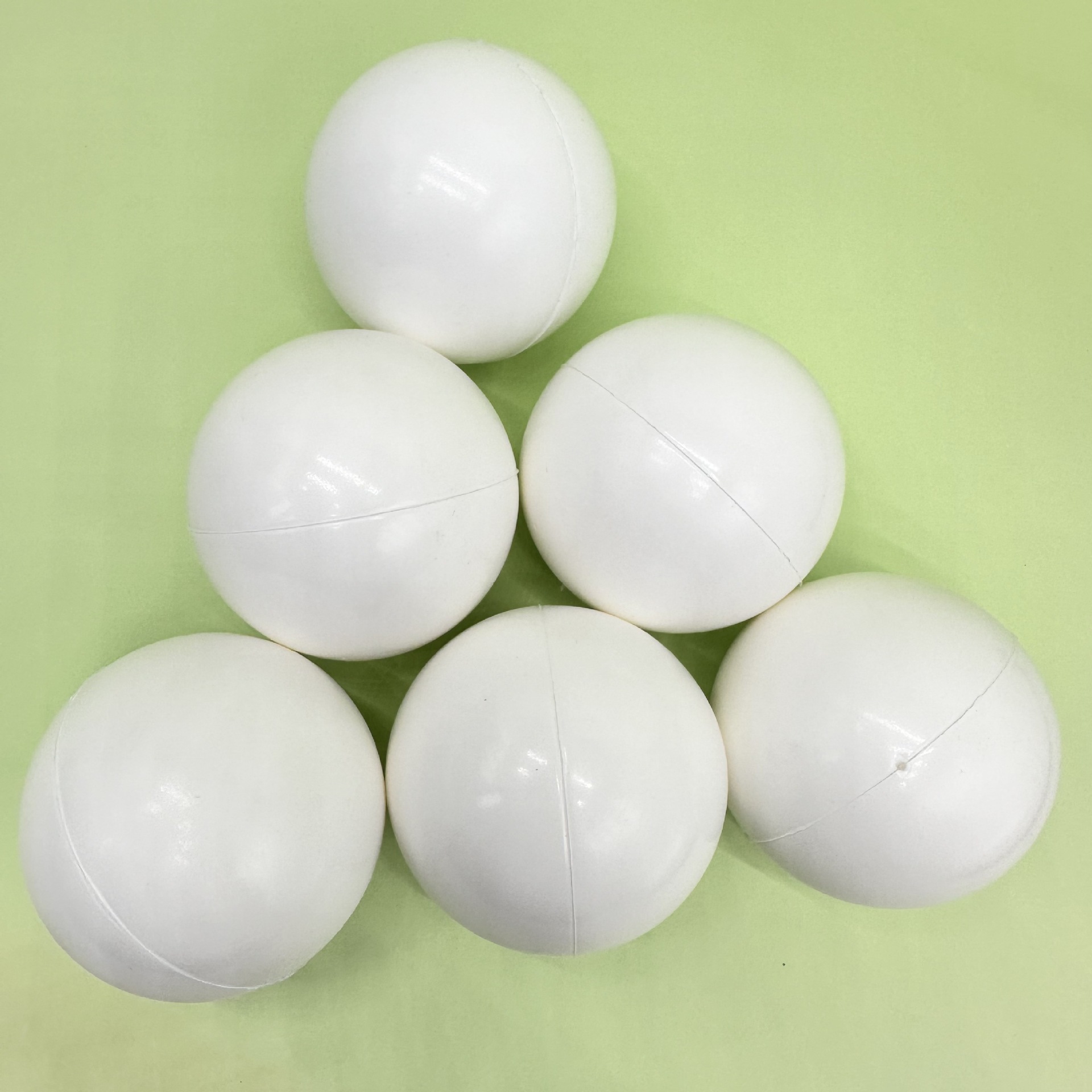 Venta caliente transfronteriza 7CM espuma PU bola de estrés estiramiento brillante baloncesto pequeño descompresión para niños juguete de ventilación rugby image 5