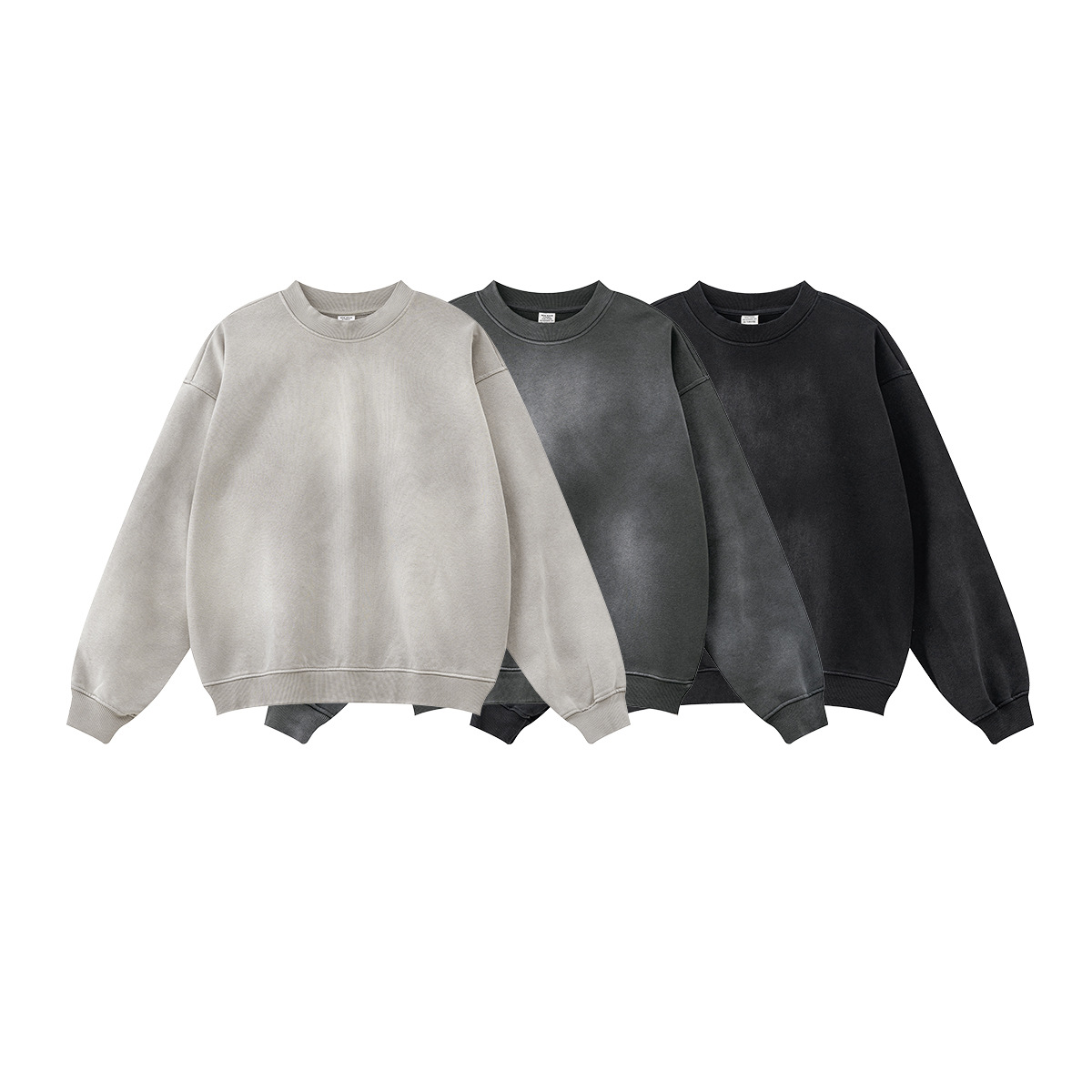 Men's Sweatshirt Heavy Drop Shoulder Basic Hoodie With Velvet_voghion.com