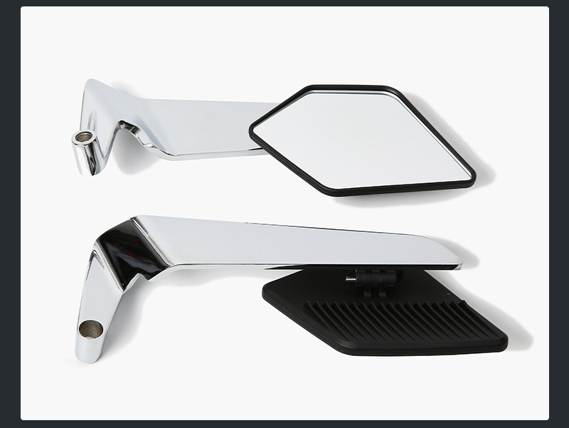 New Fixed-Wing Rearview Mirror, Foldable Large-View Motorcycle Rearview Mirror Suitable for Ninebot Electric Scooter