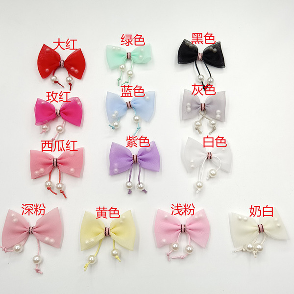 Pendant pearl with bow
