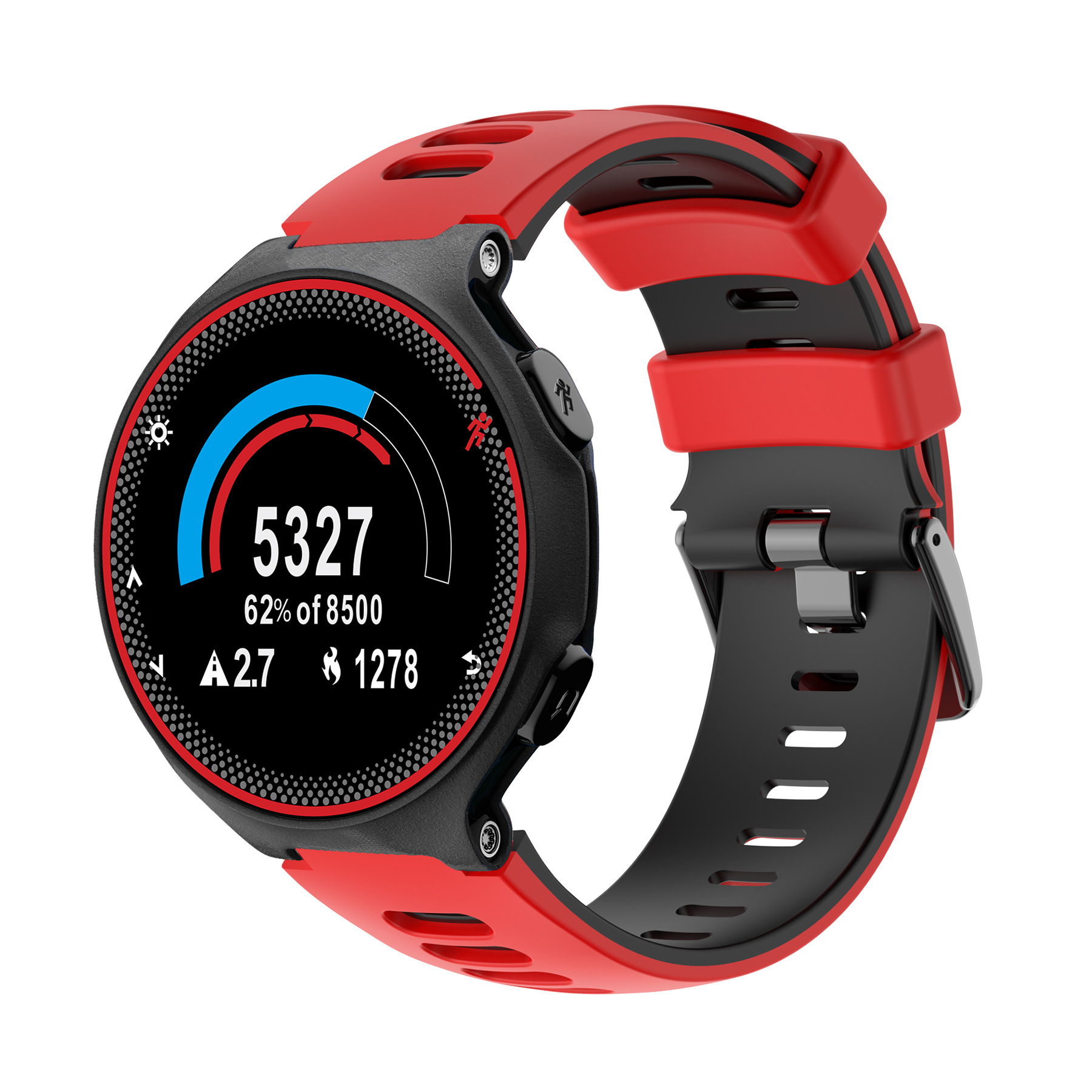 빨간색과 검은 색