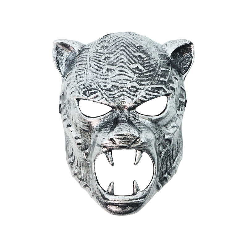 Máscaras vintage de animales para Halloween, estilo horror, populares entre influencers, accesorios para fotos.