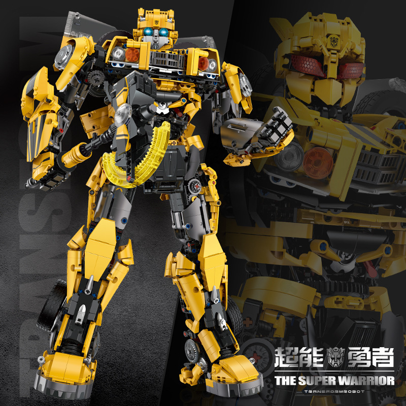 Gu Li 997 deformación héroe Hornet Mech modelo compatible con Lego montado alta dificultad juguete bloques construcción al por mayor